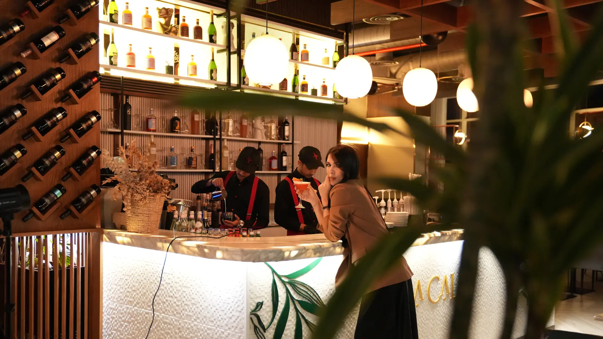 people enjoying in lacalle restaurant