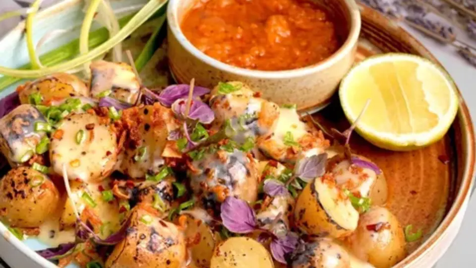 Cheese Loaded Baby Potato