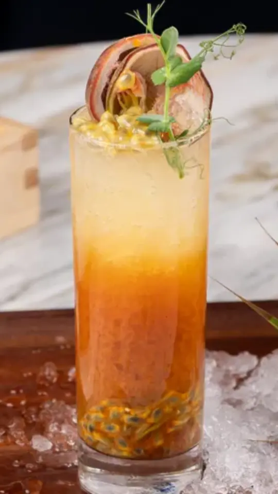 Passion Fruit Iced Tea