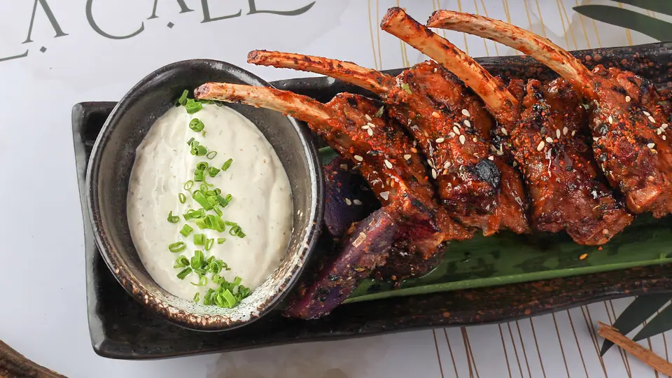 Teryaki Grilled Lamp Chops