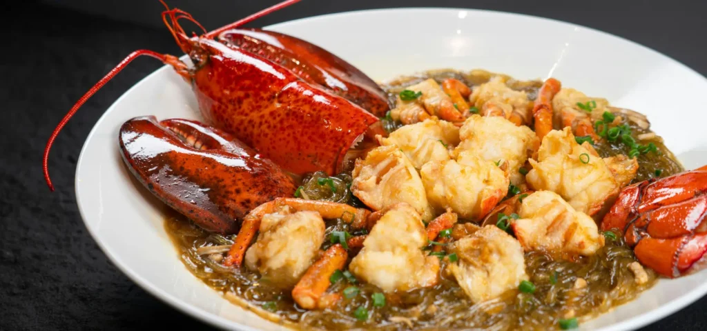 Baby Lobster Linguine in Jeddah